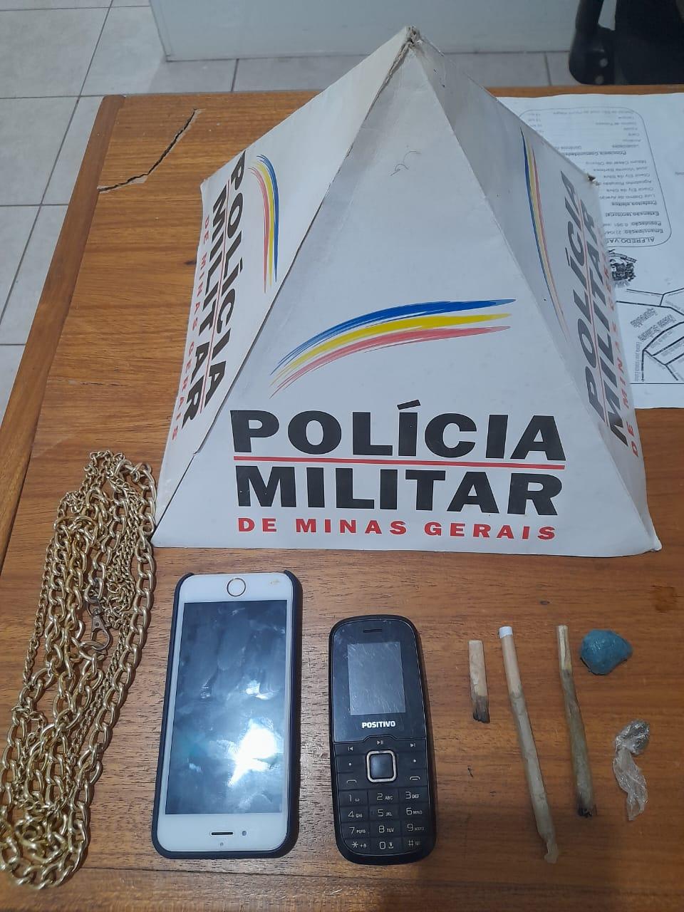Três homens são presos por tráfico de drogas em Alfredo Vasconcelos