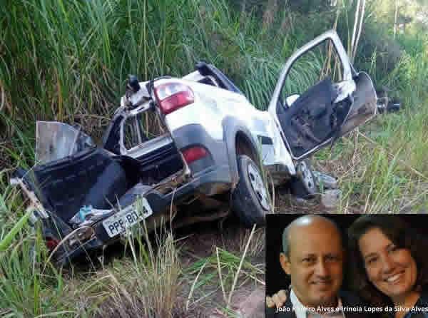 Um casal morreu na MG-111 km63