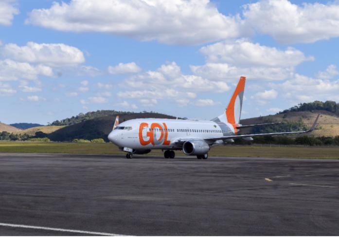 Aeroporto da Zona da Mata reinaugura operações da GOL com Boeing 737