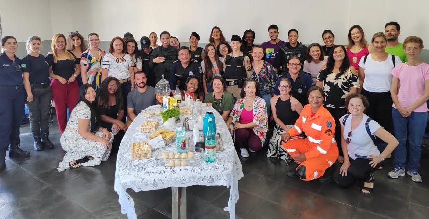 Café com Cidadania reúne profissionais e parceiros para conversa sobre a mulher na segurança pública