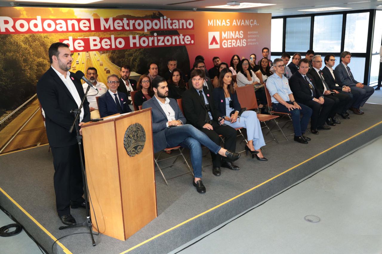 Governo de Minas assina contrato do Rodoanel da Região Metropolitana de BH