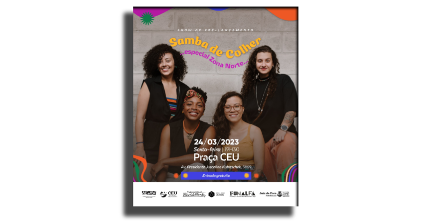 Grupo Samba de Colher lança EP autoral com show gratuito na Praça CEU
