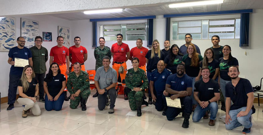 Guarda Municipal participa de mais uma turma de capacitação para contenção de animais silvestres