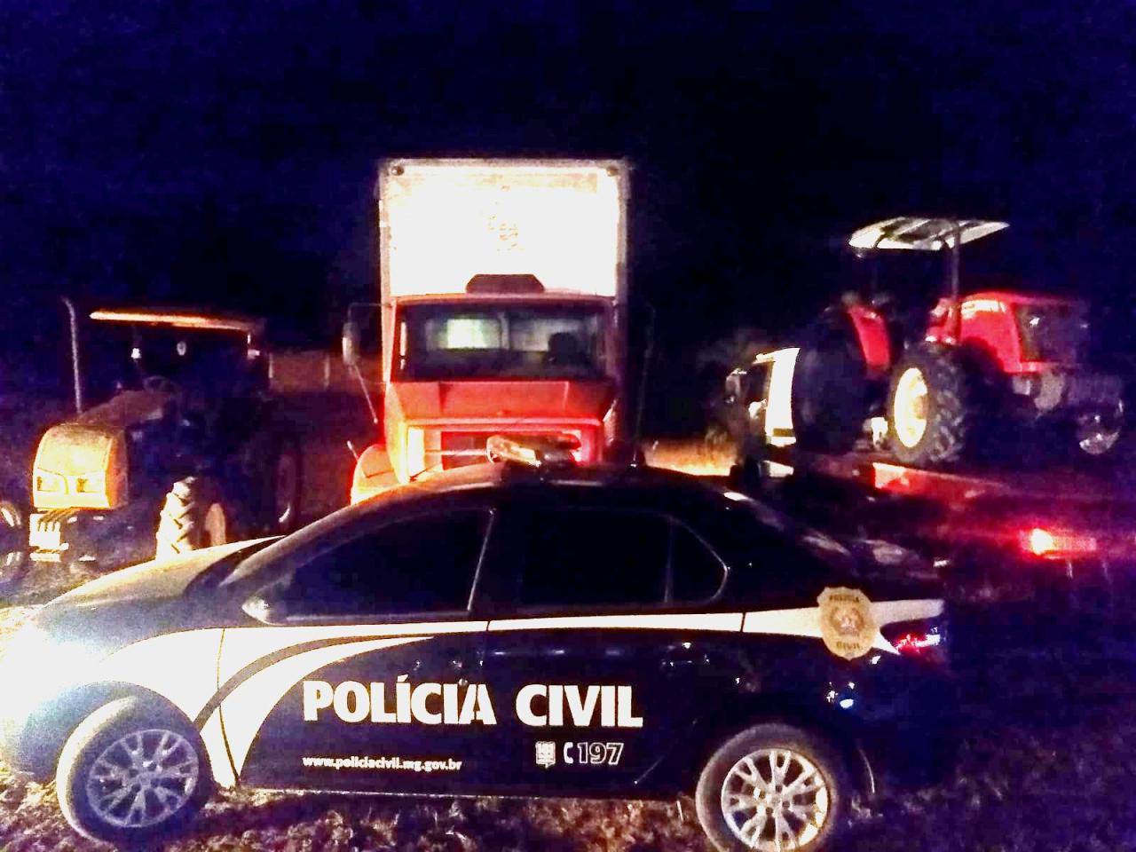 Homem é preso em Ubá por receptação de tratores furtados