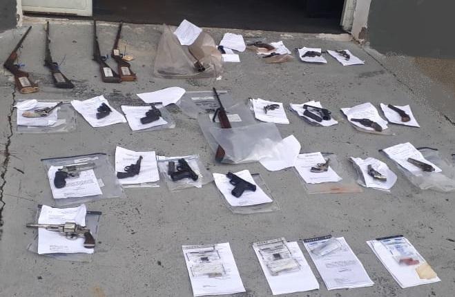 PCMG destrói armas apreendidas em Juiz de Fora