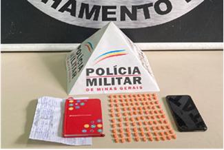 PM apreende carregamento de ecstasy que seria entregue no Bairro São Dimas em Conselheiro Lafaiete