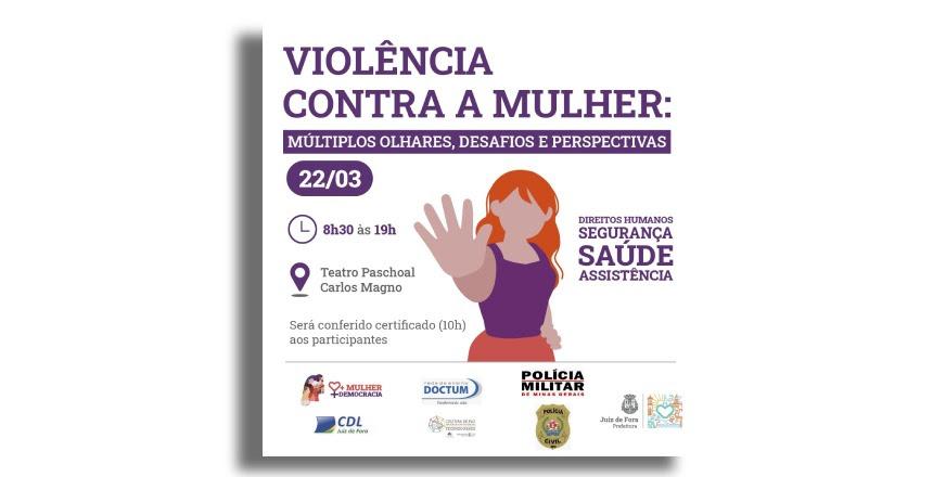 Prefeitura apresenta programação do fórum Violência Contra a Mulher