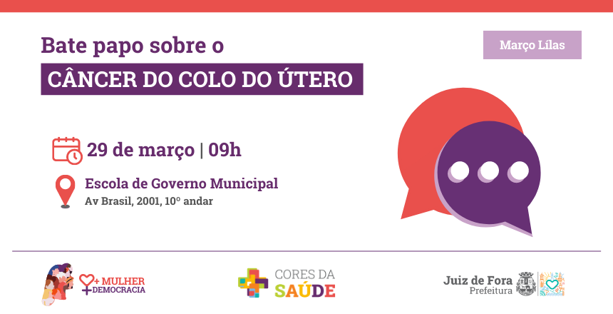Prefeitura promove roda de conversa sobre câncer do colo do útero nesta quarta-feira