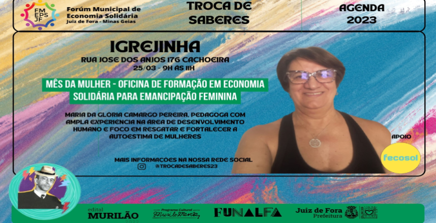 Projeto do edital Murilão da Prefeitura oferece oficina gratuita para emancipação feminina em Igrejinha