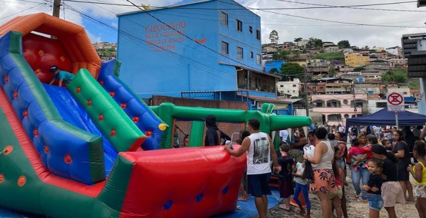 Rua de Brincar do Santo Antônio recebeu ações culturais e brincadeiras neste domingo, 19