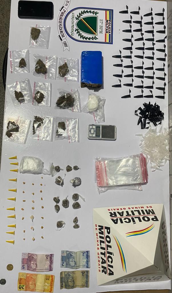Suspeito é preso por tráfico de drogas no Jóquei Clube II