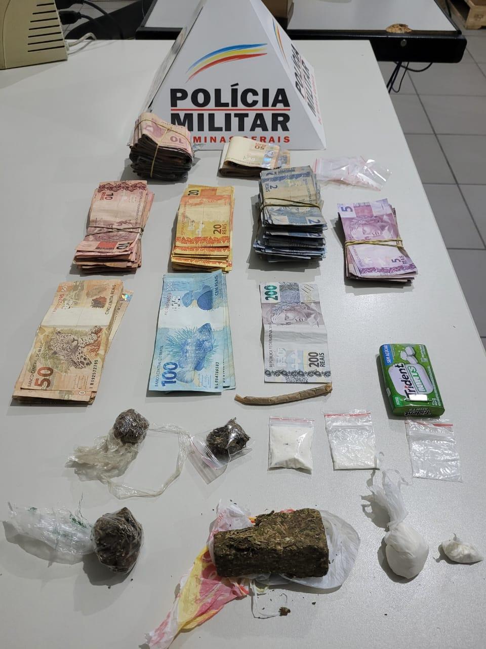 Três homens são presos por tráfico de drogas em Barroso 