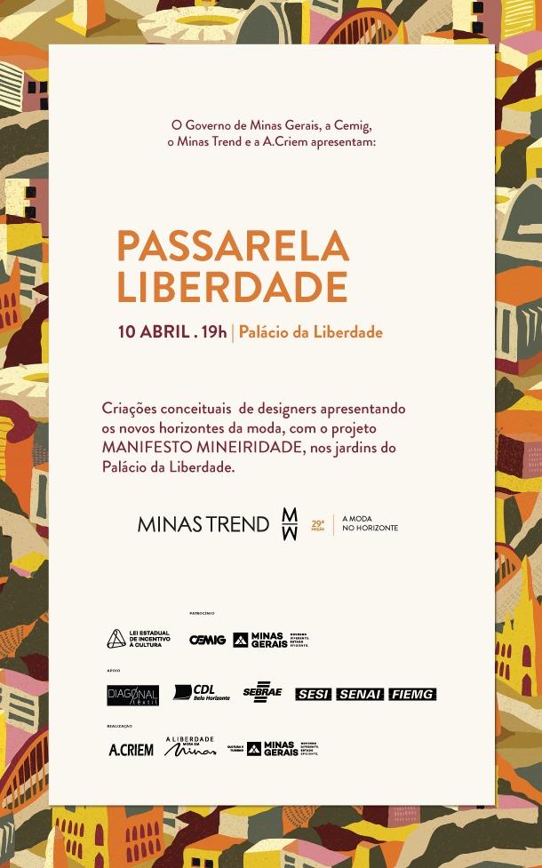 Desfile Passarela Liberdade abre o Minas Trend destacando criações dos estilistas mineiros