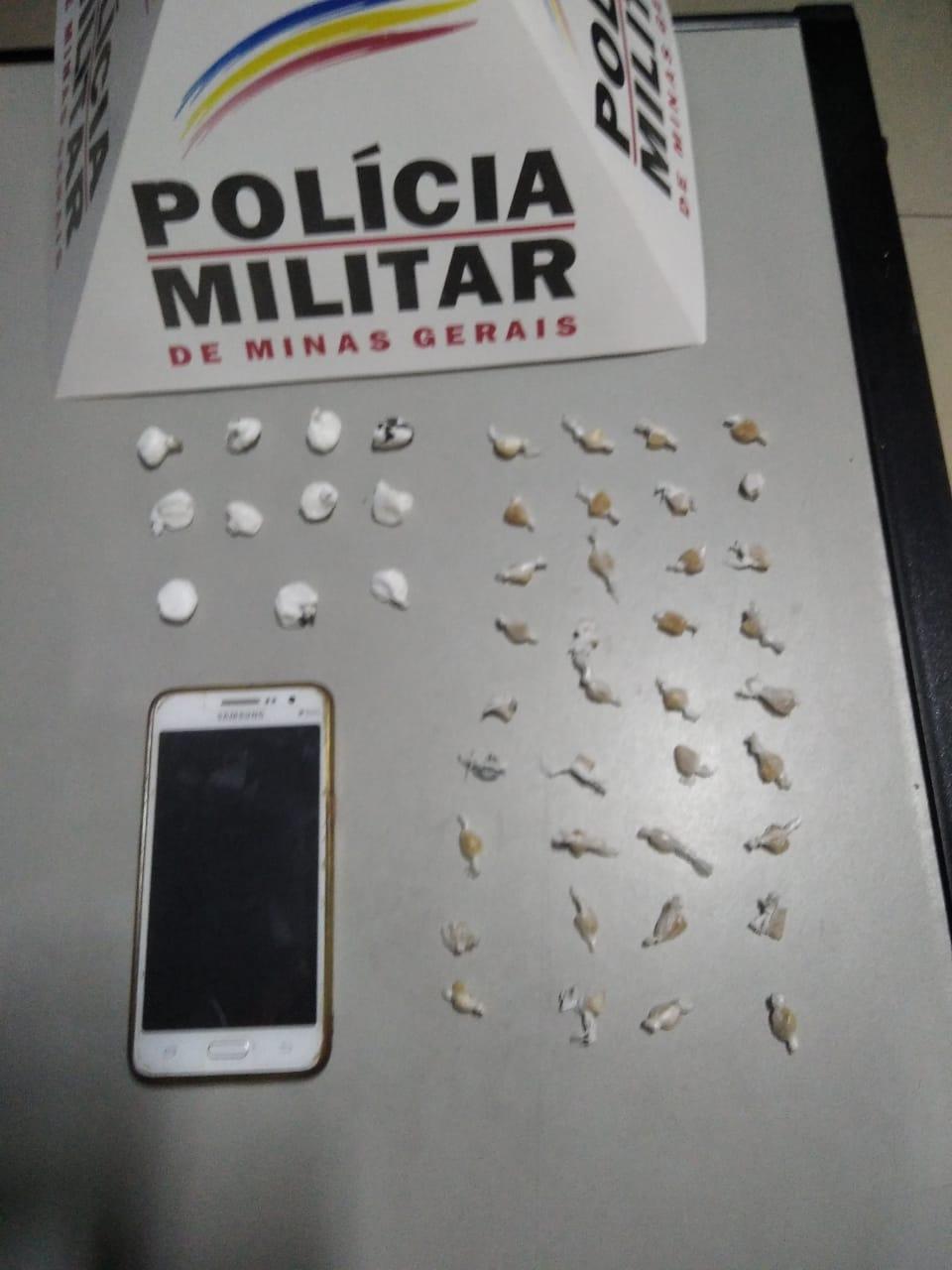 Homens são presos por tráfico de drogas em Barbacena