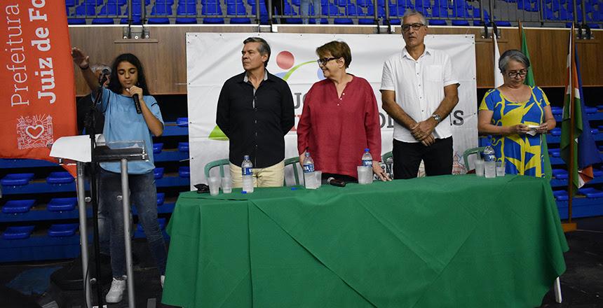 PJF realiza cerimônia de abertura da 28ª dos Jogos Intercolegiais