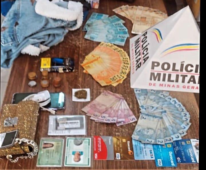 PM PRENDE AUTORA DE FURTOS NO CENTRO DE BARBACENA