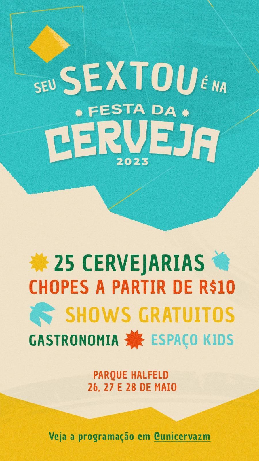 Festa da cerveja, começa nesta sexta-feira em Juiz de Fora.