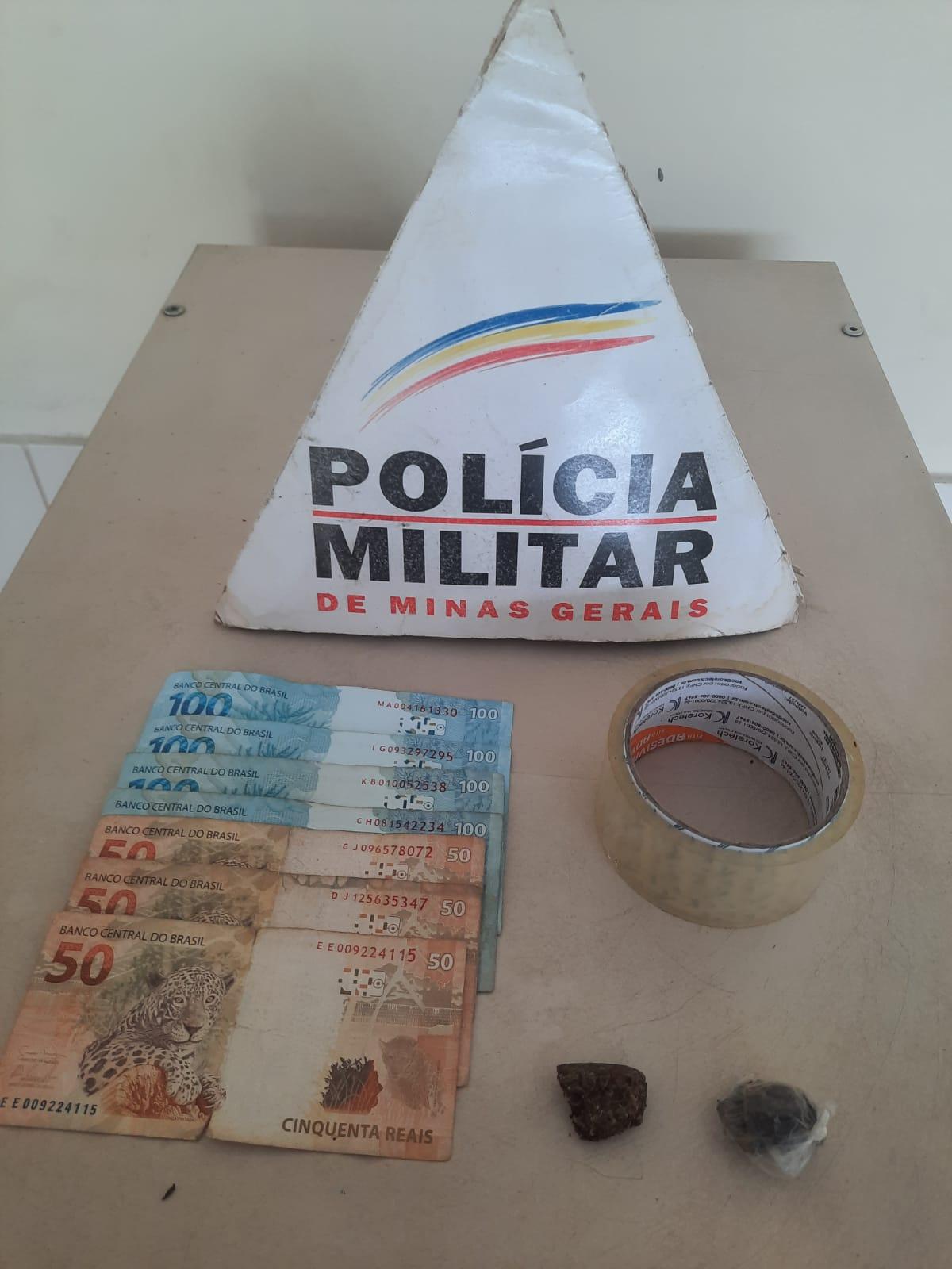 Homem é preso por tráfico de drogas em Barbacena