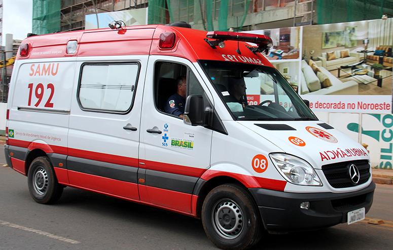 Idosa engasga com pedaço de carne e é socorrida pelo Samu
