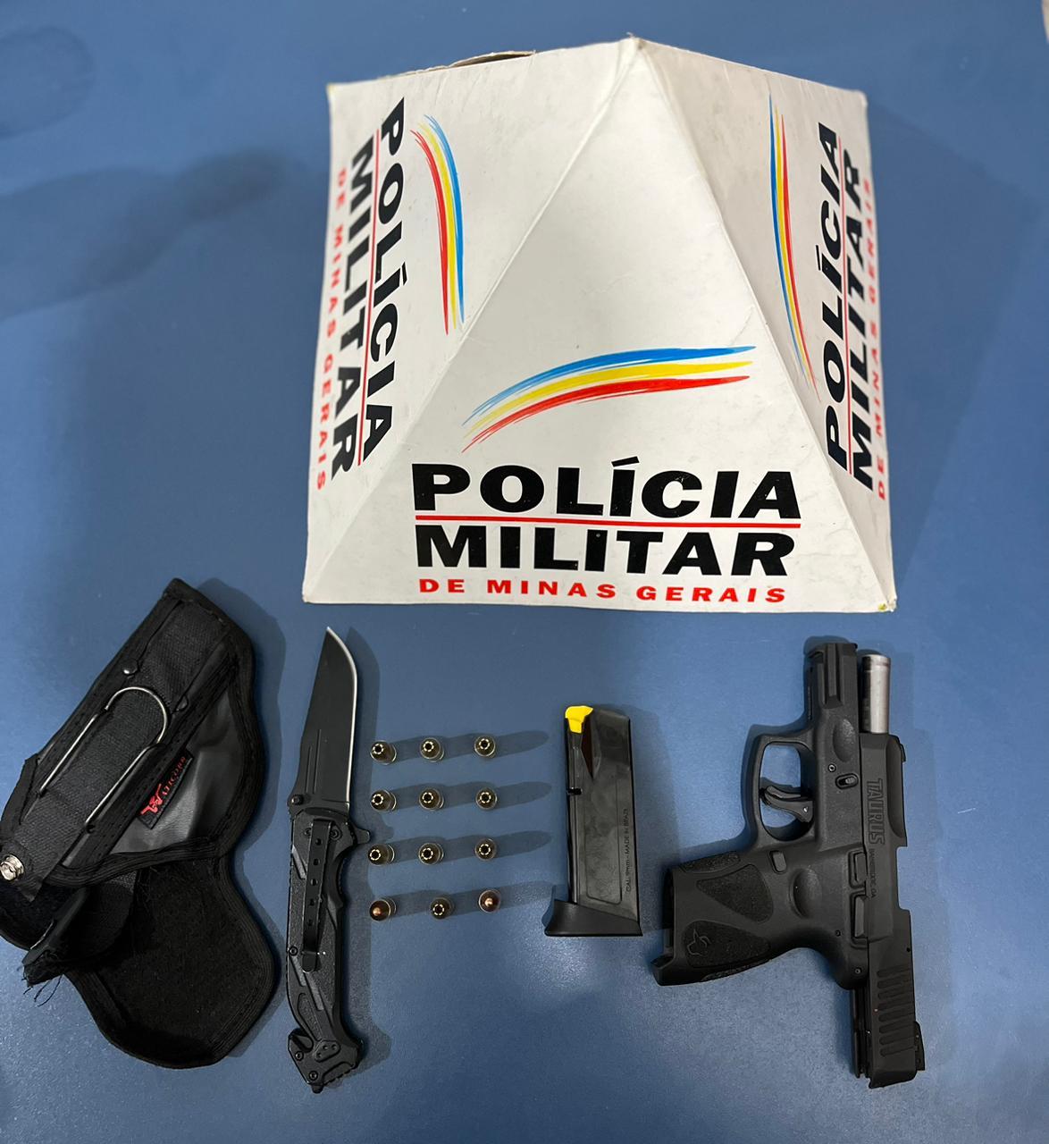 Motorista é preso por porte ilegal de arma de fogo no bairro Aeroporto