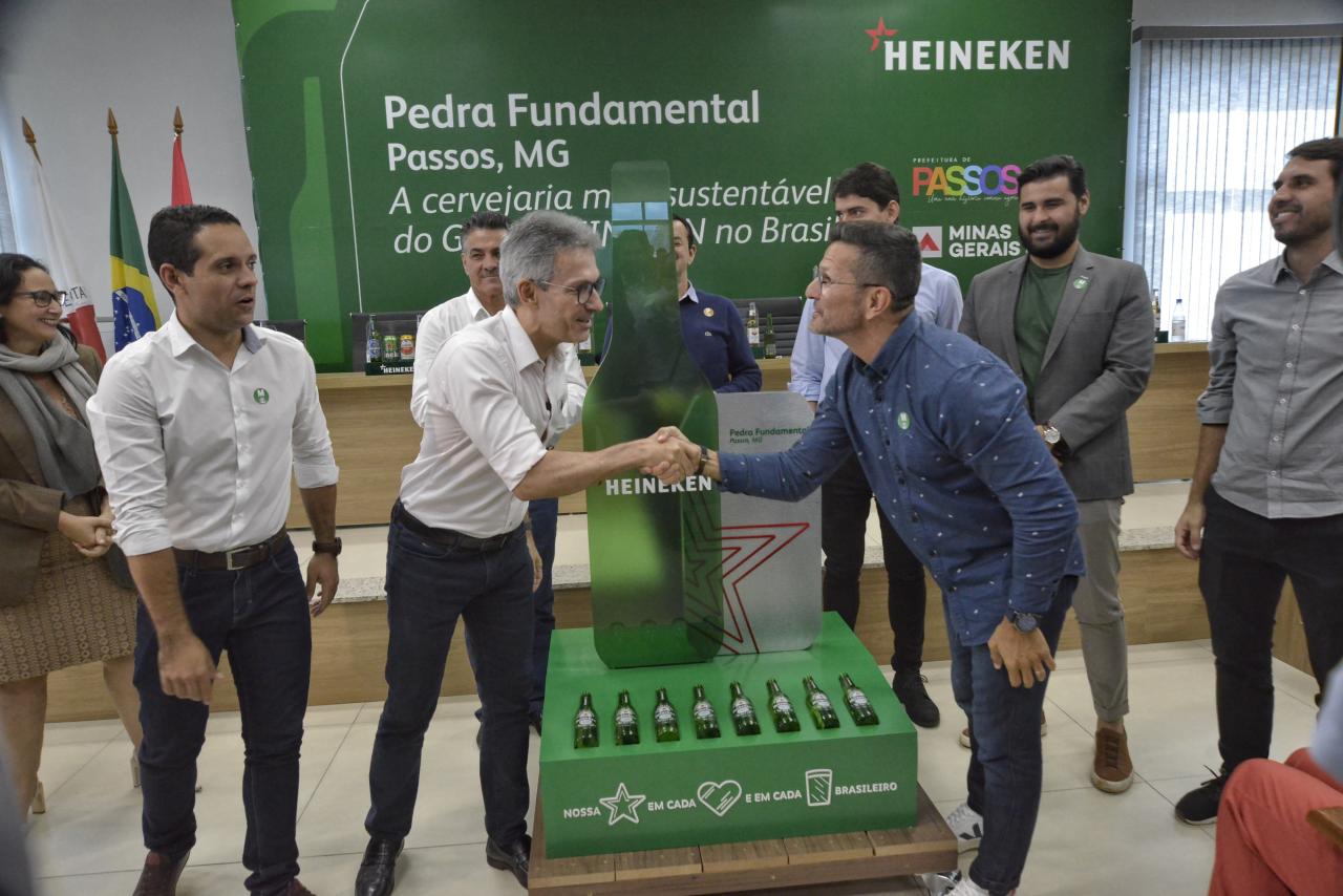 Nova fábrica da Heineken em Passos, no Sul de Minas, vai gerar 350 empregos permanentes e 11 mil indiretos