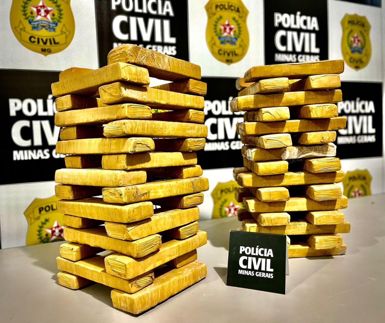 Operação Player: PCMG apreende 60 kg de maconha e prende dupla em Ubá