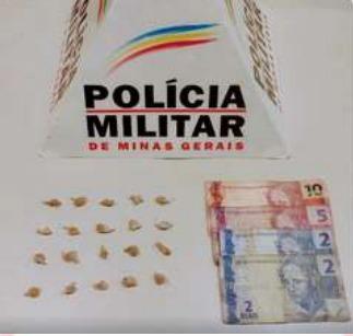 Operação policial resulta na apreensão de crack e prisão de suspeito por tráfico de drogas em São João Del-Rei