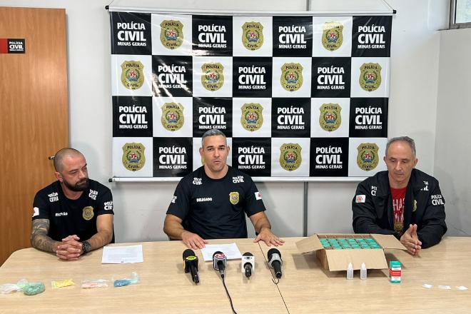 PCMG apreende MDMA e anestésico usado como droga na capital