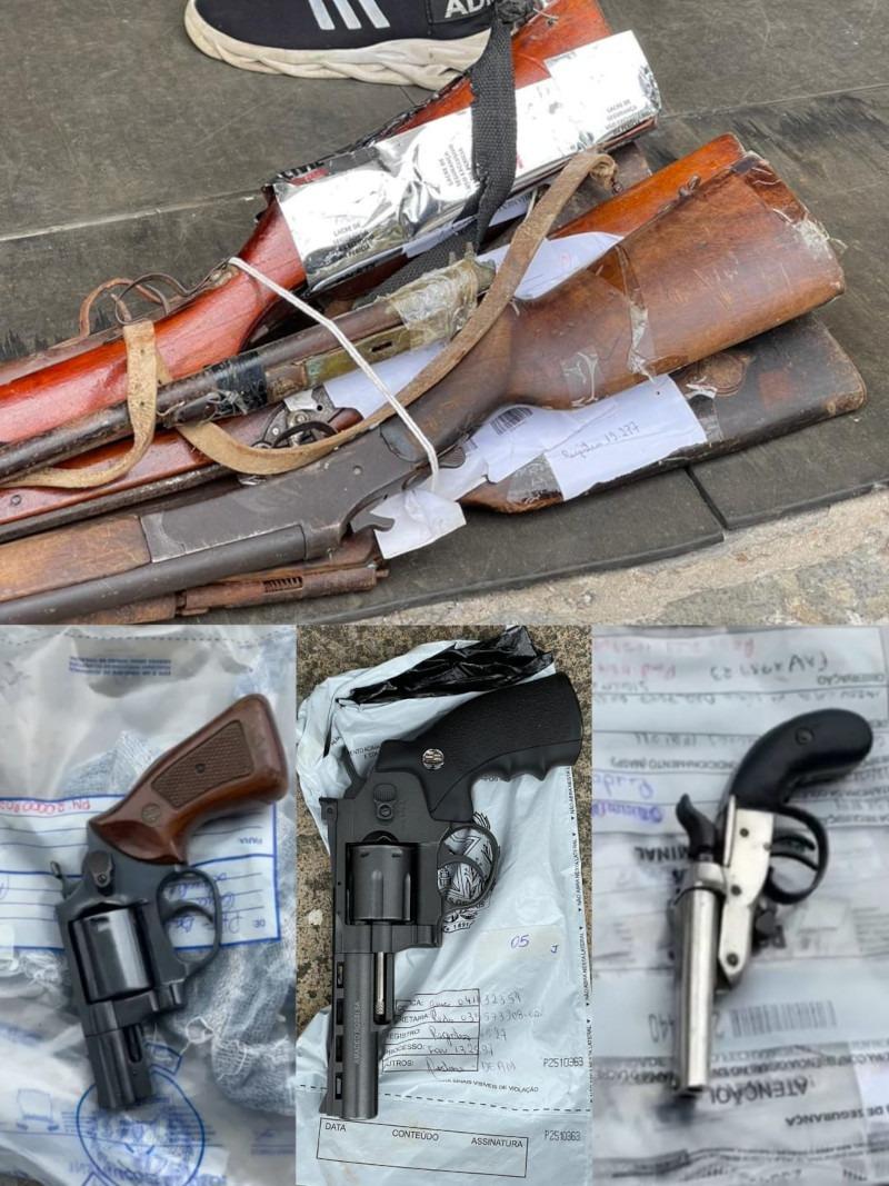 PCMG envia 40 armas e mais de cem munições para destruição