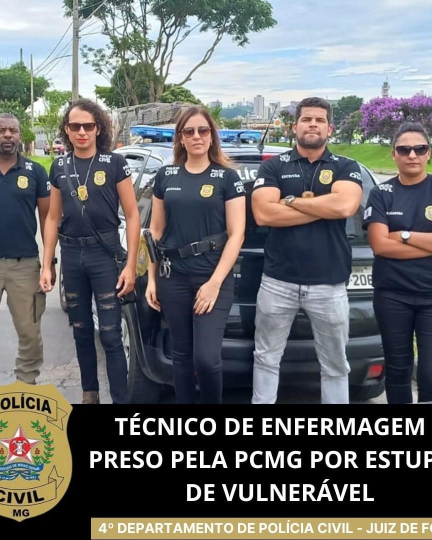PCMG prende investigado por abusos sexuais em hospital de Juiz de Fora