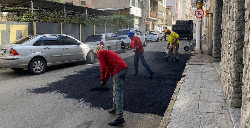 PJF atende 24 vias com operação tapa buracos nesta terça, 2