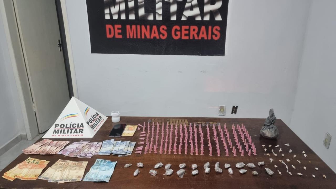 Polícia Militar apreende menor por tráfico ilícito de drogas em Rodeiro