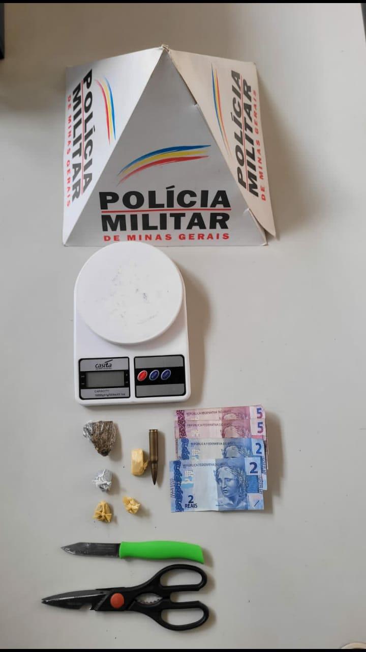 Polícia prende homem por tráfico de drogas em São João Del-Rei