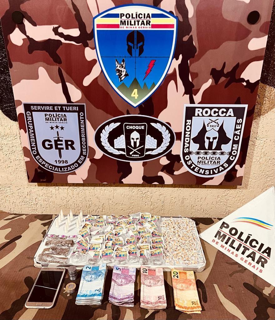 Polícia realiza operação contra tráfico de drogas em quatro bairros de Juiz de Fora