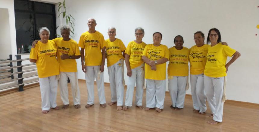 Projeto Ginga Terapia: Aulas de capoeira para terceira a idade em Juiz de Fora