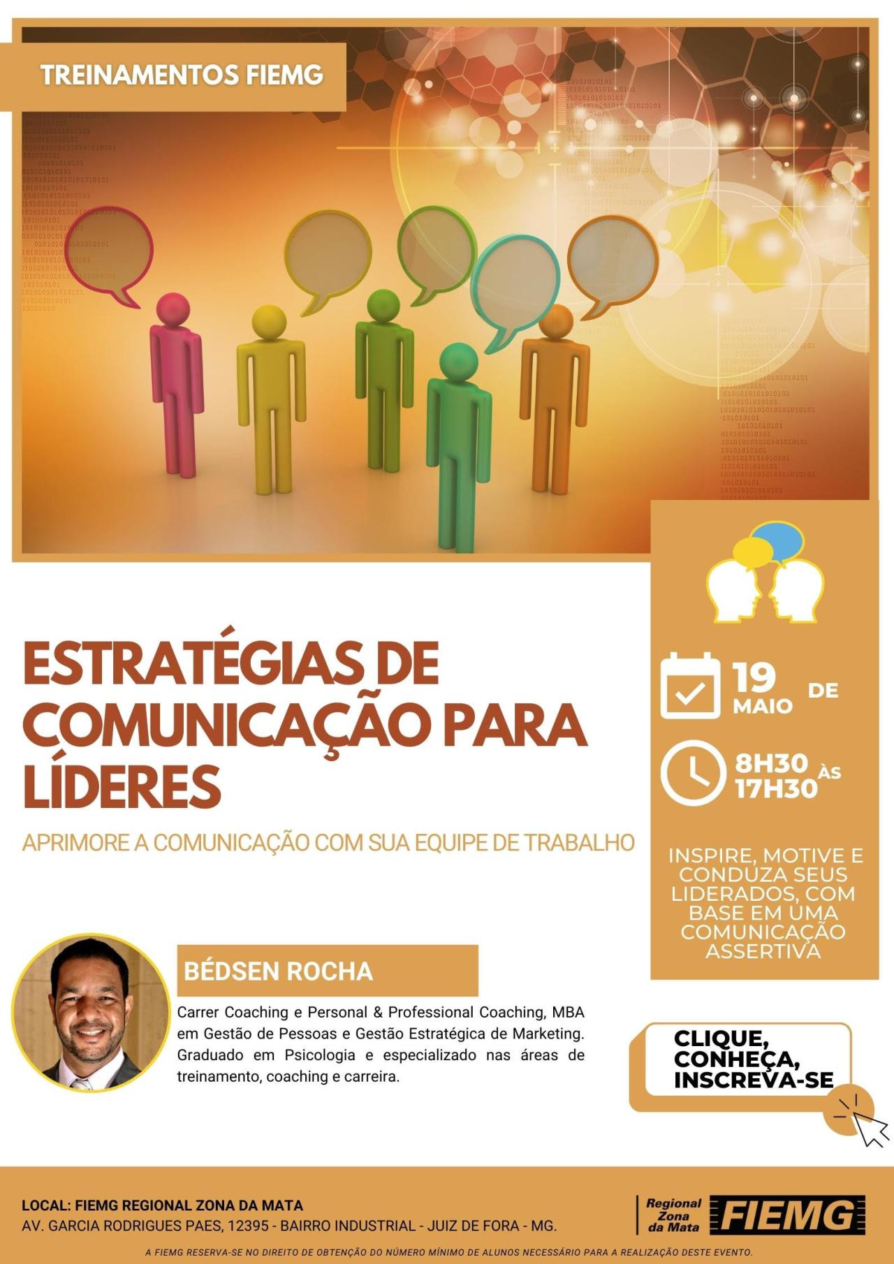Treinamento busca orientar líderes sobre estratégias de Comunicação