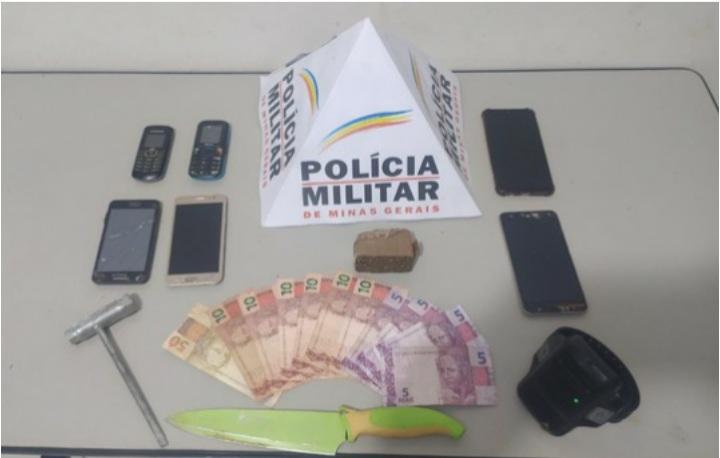 Trio é preso por tráfico de drogas em Januária