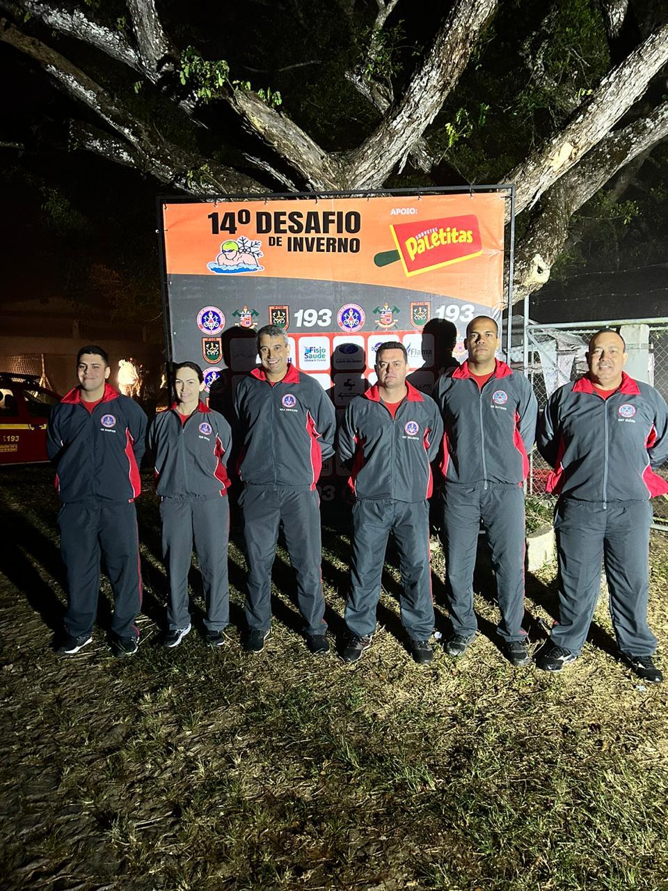 Bombeiros de Barbacena participam do 14° Desafio de Inverno em Juiz de Fora
