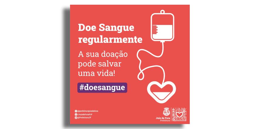 Dia Mundial do Doador de Sangue: PJF reforça a importancia da doação para auxiliar nos procedimentos hospitalar