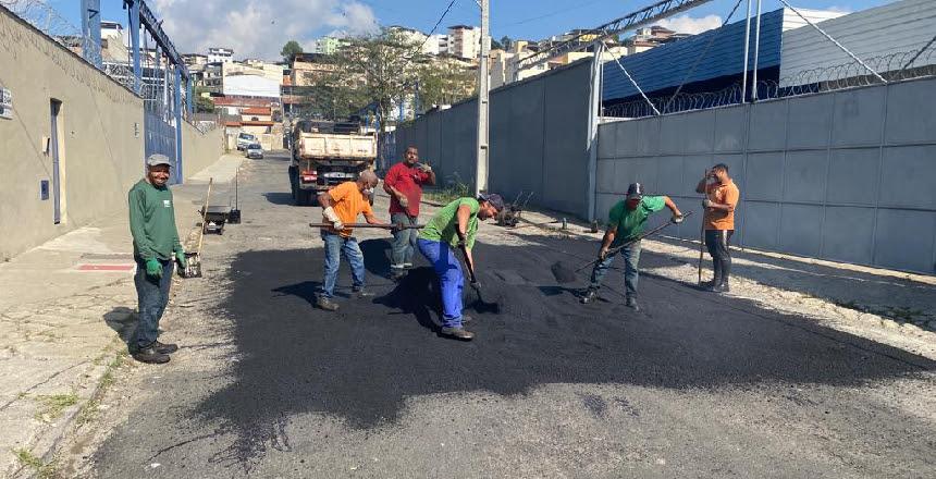 PJF atende 16 bairros com operação tapa-buracos nesta quarta-feira, 7