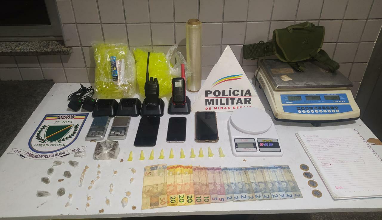 Polícia faz apreensão de drogas no bairro Jardim Natal