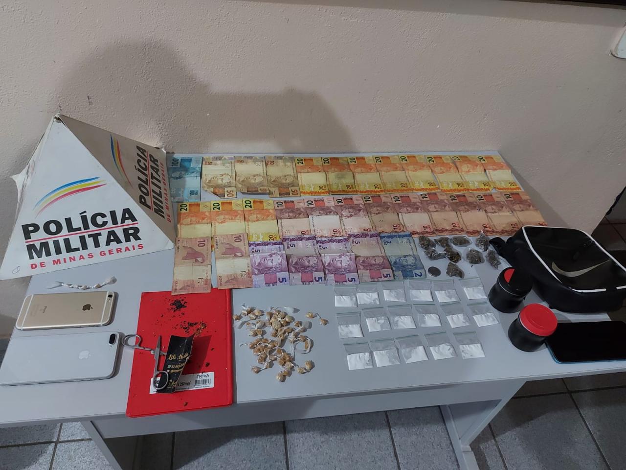 Polícia Militar cumpre mandado de busca e apreensão em vários locais de Santos Dumont