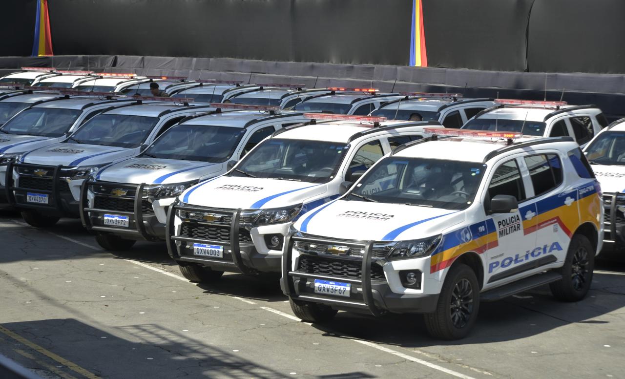 Polícia Militar de Minas Gerais é equipada com 53 viaturas semiblindadas