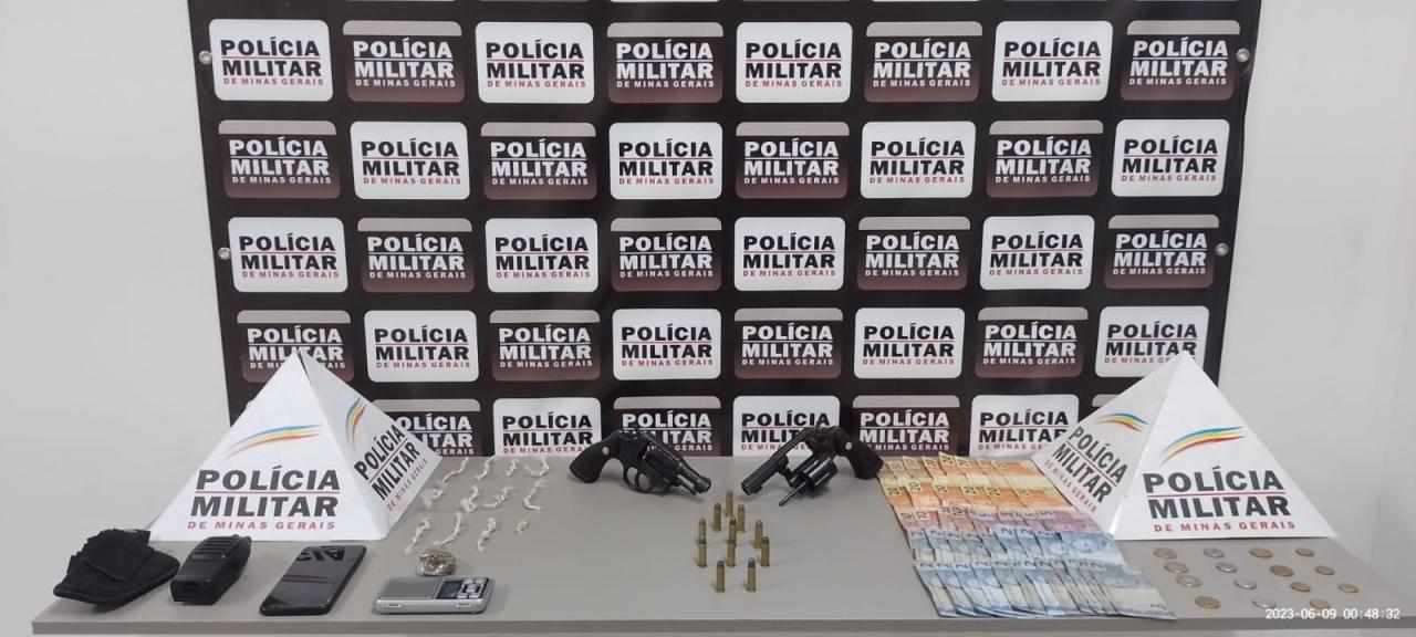 Polícia Militar prende indivíduos em flagrante por tráfico de drogas e associação criminosa no bairro Marumbi
