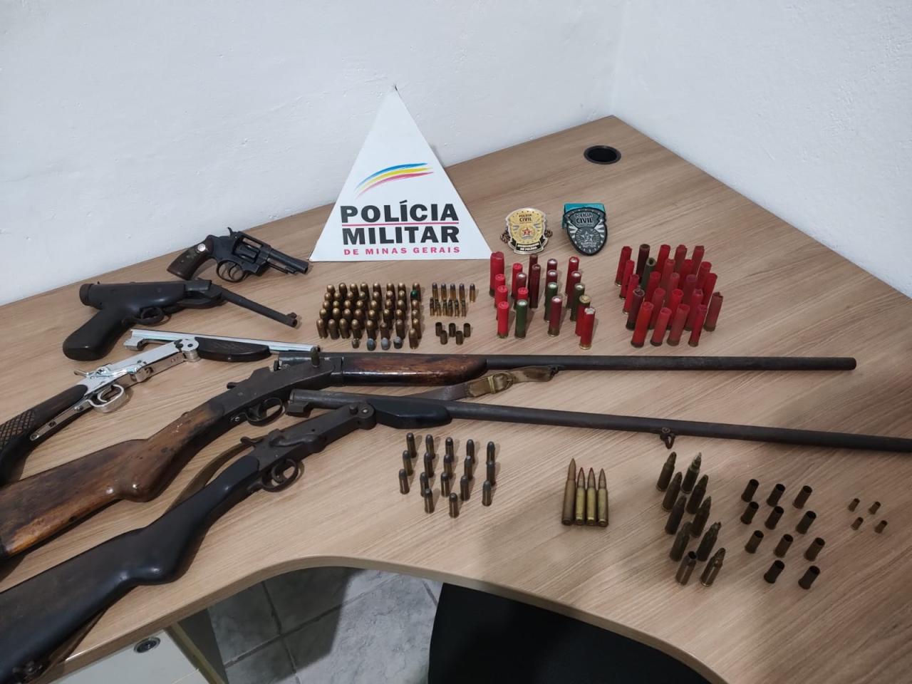 Polícias civil e militar cumprem mandado em Zona Rural da Cidade de Mar de Espanha
