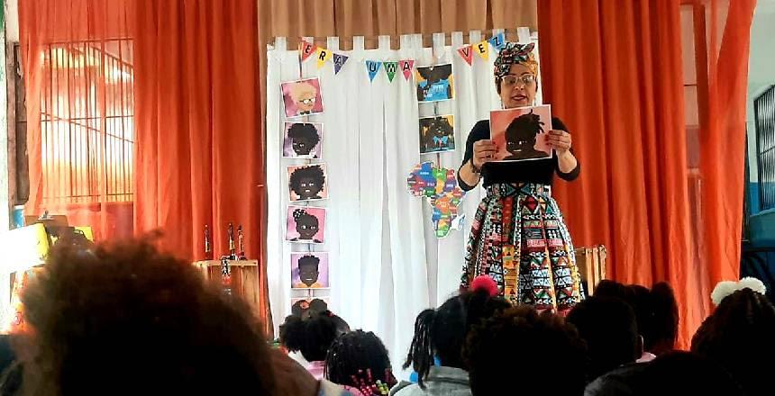 Tarde de beleza e pertencimento movimenta E. M. Jovita