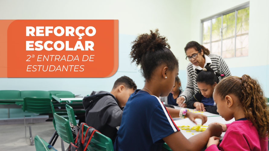 Governo de Minas Gerais abre vagas para aulas de reforço escolar na Rede Estadual de Ensino