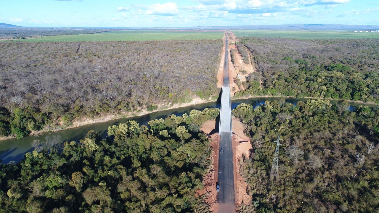 Governo de Minas inaugura ponte sobre o Rio Paracatu, no Noroeste do estado