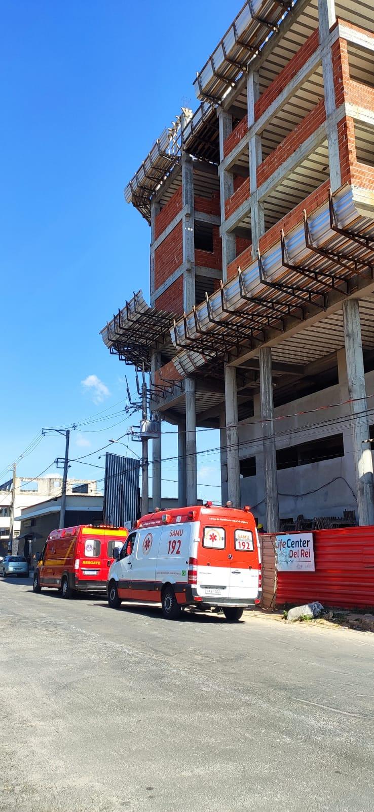 Homem de 27 anos cai de uma altura de aproximadamente 12 metros em São João Del Rei