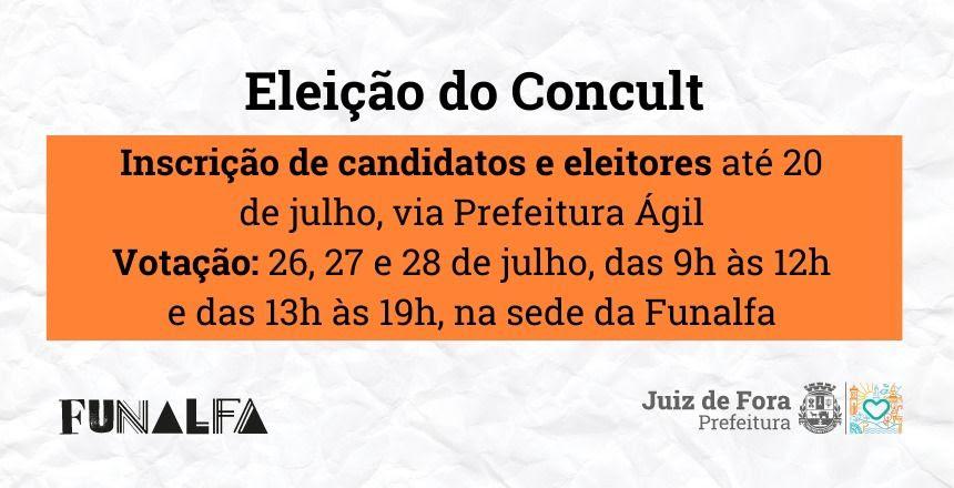 Horário de votação na eleição do Conselho Municipal de Cultura é ampliado